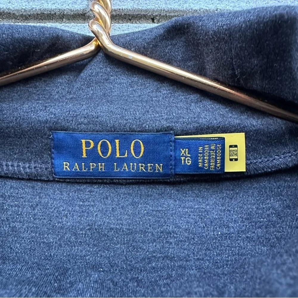 Polo Ralph Lauren Men’s Gray Turtleneck Shirt
